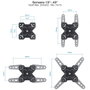 TooQ Soporte de Pared para Pantallas 13-43 Pulgadas Negro LP1344TN-B